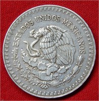 1985 Mexico 1 Onza Silver Round