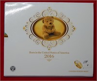 2016 Born in the USA 5 PC Coin Set