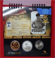 2013 5 Star General Commemorative 3 Pc Set