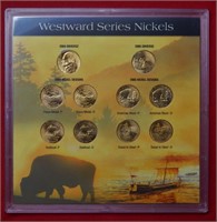 Westward Series Nickels 10 PC Set