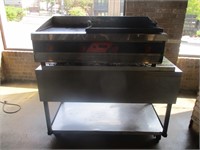 Griddle Charbroiler 36" Combo With Stand & 24" G