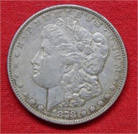 1878 Morgan Silver Dollar 8 Tail Feather Variety
