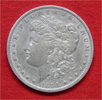 1894 O Morgan Silver Dollar