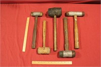 5 Unique Vintage Antique Hammers