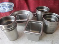 Miscellaneous Stainless Food Containers