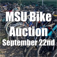 MSU Bike Auction | September 22nd
