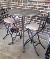 Patio Bistro Table &  Chairs