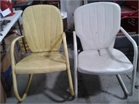 Vintage Metal Outdoor Chairs