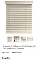 (4) Cordless Blinds 48"