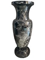 31" Marble Floor Vase