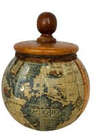 Vintage Decoupage Canister