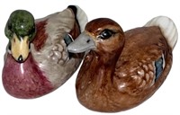 Porcelain Mallard Ducks
