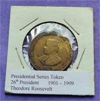 Presidential Series Token Theodore Roosevelt