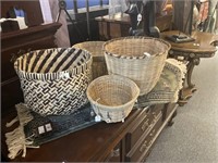For woven baskets