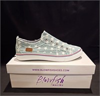 Blowfish Malibu ice denim stars size 7.5