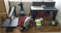Skill Saw, Router & Vice & more
