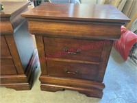 Modern nightstand #2 (cherry grain)