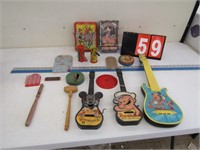 TOY GUITARS AND OTHER TOYS