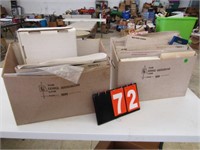 SALESMAN SAMPLE CALENDARS (2 BOXES)