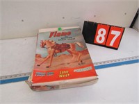 JANE WEST "FLAME" HORSE WITH BOX