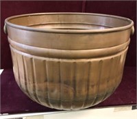 BRASS AND COPPER LARGE PLANTER