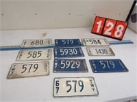 COLLECTION SMALL LICENSE PLATES