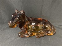 Amber Glass Horse