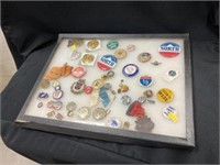 Political Buttons and Assorted Pins