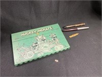 Fountain Pen with Mickey Mouse Drawing Set