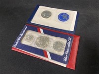 Bicentennial Coin Set with Eisenhower Dollar