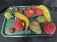Early Beaded Decorative Fruit