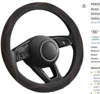 Microfiber Leather Auto Car Steering Wheel Cover