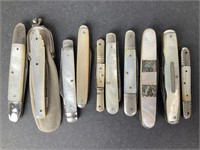 Mother of Pearl Knife Lot