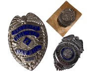 Detective Security Fire Badges