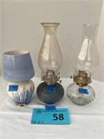 Lot of 3 lamps
