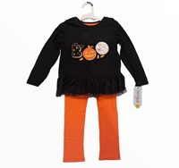 Girls Cat & Jack 2 piece Halloween outfit size 4T