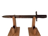 Weird Customized US Bayonet Dated 1900