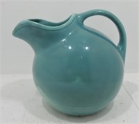 Harlequin service water jug, turquoise