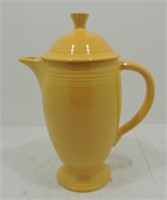 Vintage Fiesta coffee pot, yellow