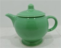 Vintage Fiesta medium teapot, green, nicks