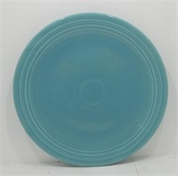 Vintage Fiesta 15" chop plate, turquoise