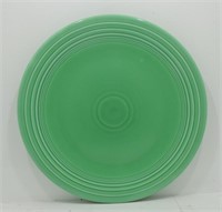 Vintage Fiesta 15" chop plate, green