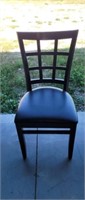 4 restaurant chairs