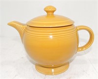 Vintage Fiesta Ironstone teapot, antique gold