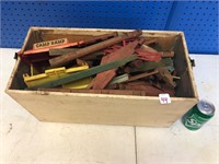 Lincoln Logs and Accessories Lot