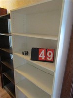 WHITE BOOKCASE - LOCATED UPSTAIRS, BRING HELP