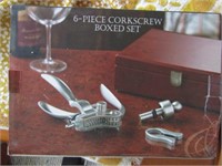 CORK SCREW BOXED SET - 6 PIECES