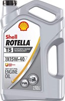 3.785L SHELL ROTELLA T5 SYNTHETIC BLEND TECH OIL
