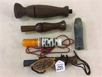 Lot of 5 Calls Including Goose Call by
