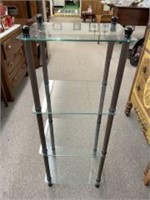 4-Tier Glass Display Style Shelf 42"X16"X12"